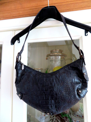 Leather shoulder handle - handle, bag